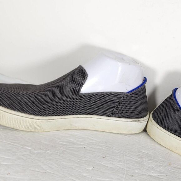 ROTHY'S Women's The Sneaker US 9 Knit Gray Flat Slip On Comfort Sneaker Shoes - Picture 7 of 13
